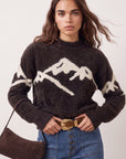 PULL FANTAISIE - BELEN - CHOCO/ECRU PULL NEW KOOKAI Mode Kookai