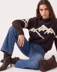 PULL FANTAISIE - BELEN - CHOCO/ECRU PULL NEW KOOKAI Mode Kookai