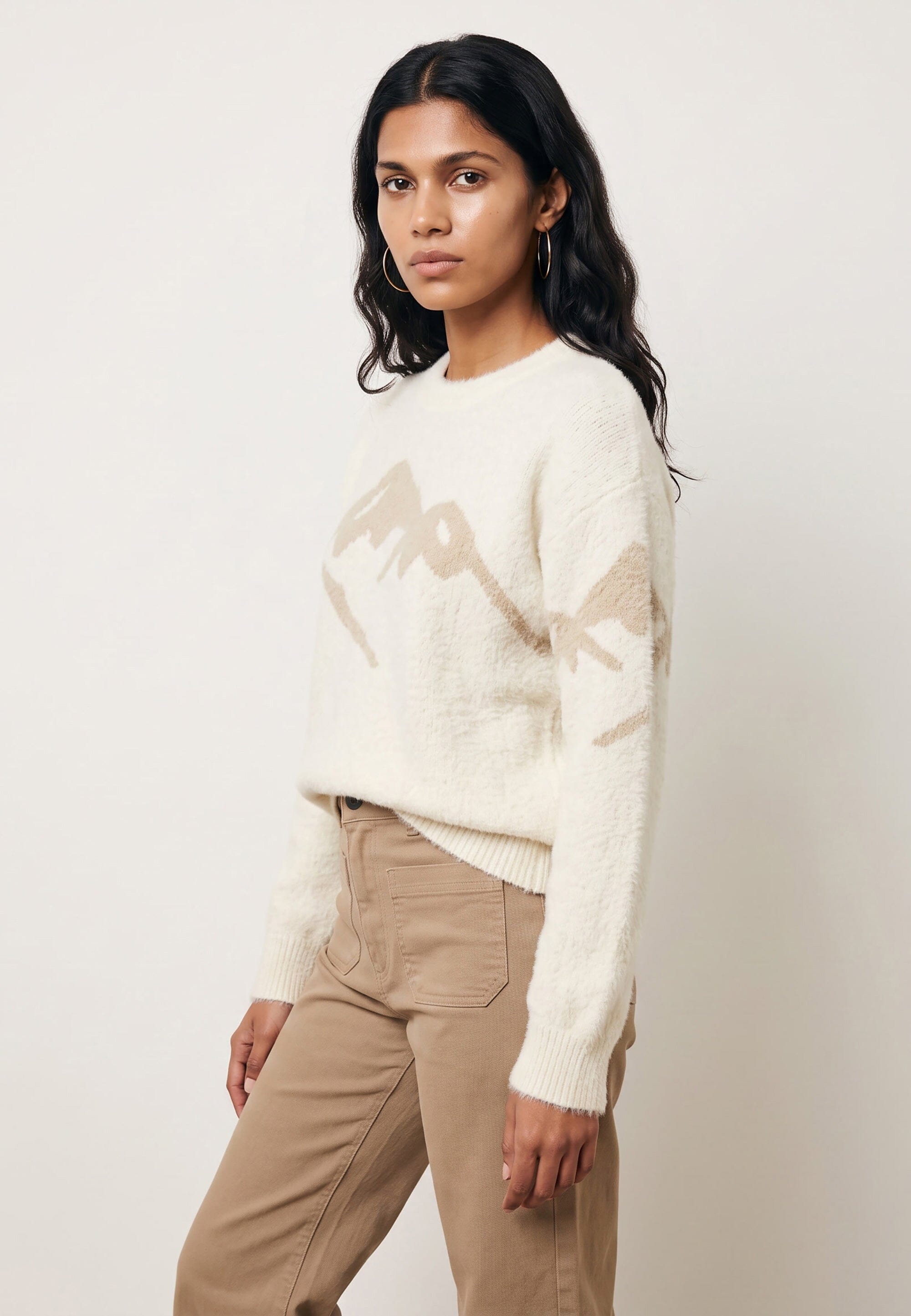 PULL FANTAISIE - BELEN - ECRU/BEIGE PULL NEW KOOKAI Mode Kookai