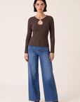 PULL FANTAISIE - DARYL - BROWN PULL NEW KOOKAI Mode Kookai