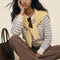 PULL FANTAISIE - DIANE - ECRU/MARINE PULL NEW KOOKAI Mode Kookai
