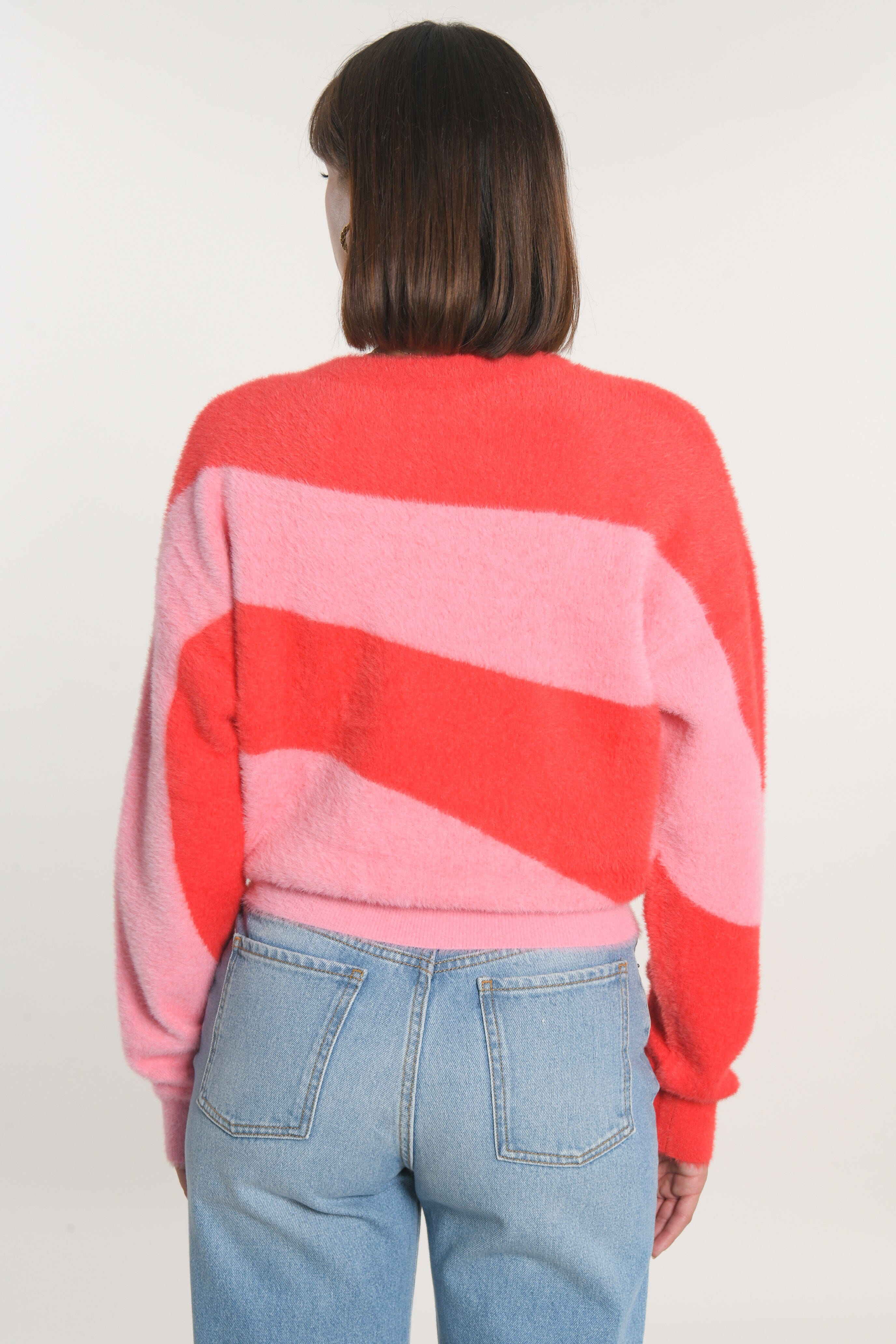 PULL GRAPHIQUE MYLO PINK / RAPTURE ROSE PULL KOOKAI Mode Kookai