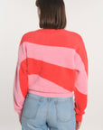 PULL GRAPHIQUE MYLO PINK / RAPTURE ROSE PULL KOOKAI Mode Kookai