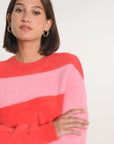 PULL GRAPHIQUE MYLO PINK / RAPTURE ROSE PULL KOOKAI Mode Kookai