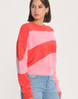 PULL GRAPHIQUE MYLO PINK / RAPTURE ROSE PULL KOOKAI Mode Kookai