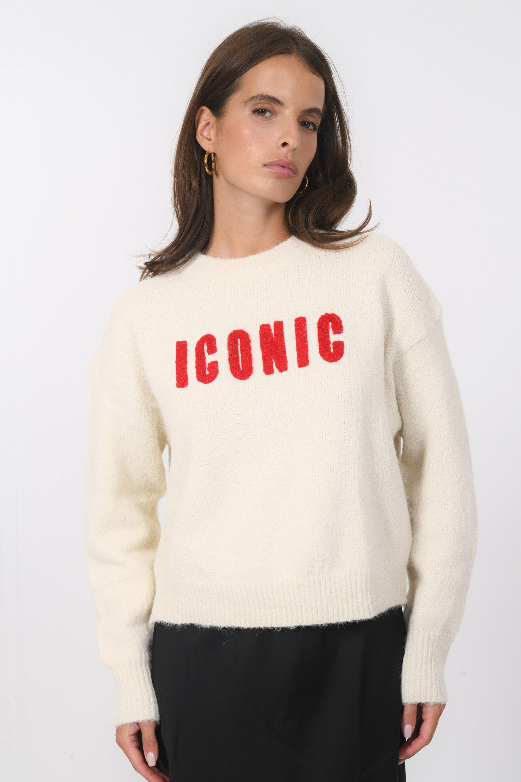 PULL - ICONIC - ECRU PULL NEW KOOKAI Mode Kookai