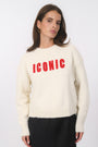 PULL - ICONIC - ECRU PULL NEW KOOKAI Mode Kookai