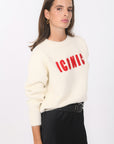 PULL - ICONIC - ECRU PULL NEW KOOKAI Mode Kookai