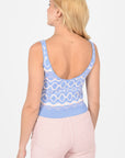 Pull Jacquard IZIA Bleu PULL KOOKAI Mode Kookai