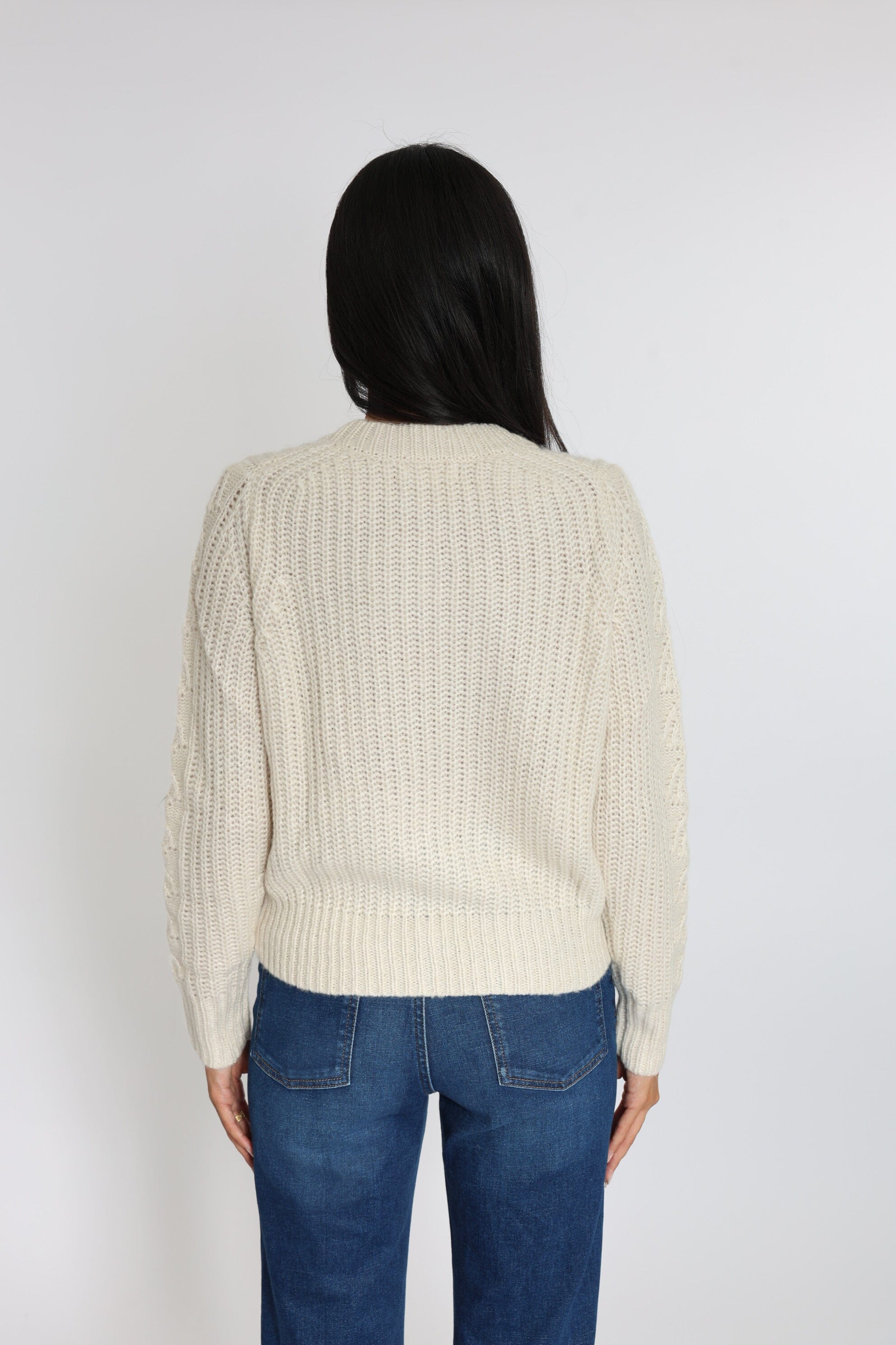 PULL LANA COL ROND ÉCRU PULL KOOKAI Mode Kookai