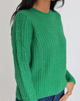 PULL LANA COL ROND GREEN PULL KOOKAI Mode Kookai