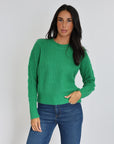 PULL LANA COL ROND GREEN PULL KOOKAI Mode Kookai