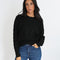 PULL LANA COL ROND NOIR PULL KOOKAI Mode Kookai