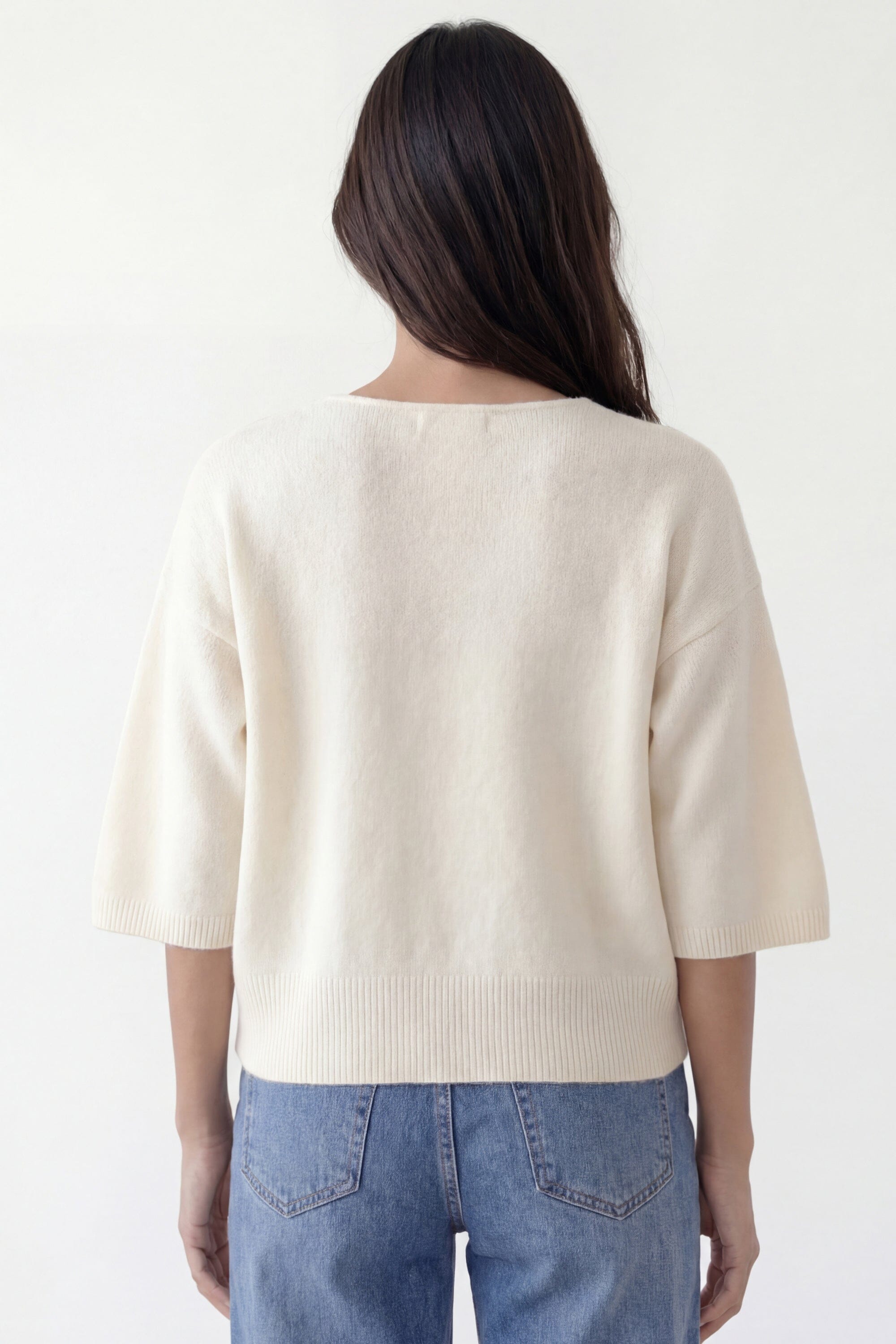 PULL LOOSE - BRUNO - ECRU PULL NEW KOOKAI Mode Kookai