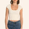 PULL MANCHES COURTES - NOIR - AVA PULL KOOKAI Mode Kookai