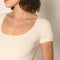 PULL MANCHES COURTES - ÉCRU - LOLITA PULL KOOKAI Mode Kookai