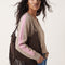 PULL MANCHES RAYEES - DARI - CIEL/CAMEL PULL NEW KOOKAI Mode Kookai