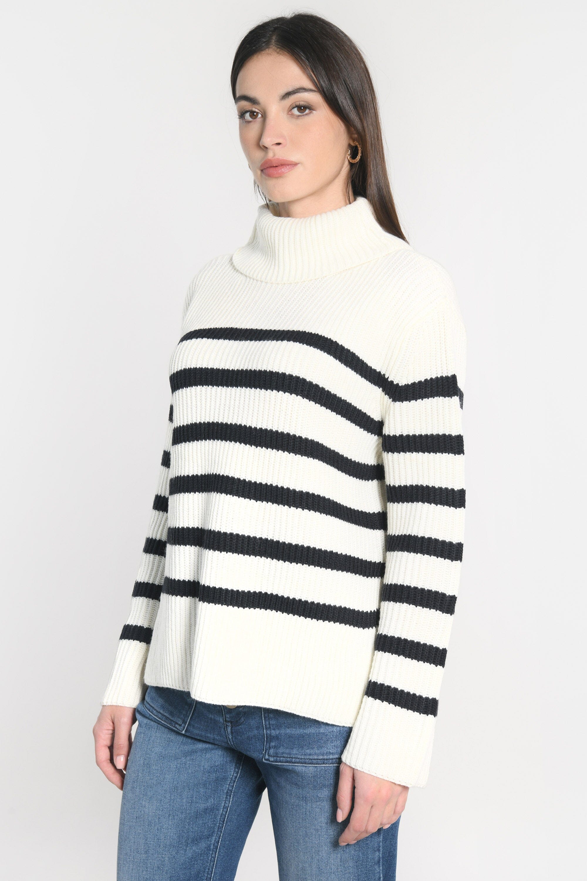 PULL MARIN SIW ÉCRU/MARINE PULL KOOKAI Mode Kookai
