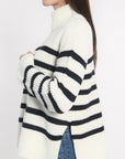 PULL MARIN SIW ÉCRU/MARINE PULL KOOKAI Mode Kookai
