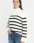 PULL MARIN SIW ÉCRU/MARINE PULL KOOKAI Mode Kookai