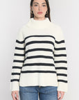 PULL MARIN SIW ÉCRU/MARINE PULL KOOKAI Mode Kookai