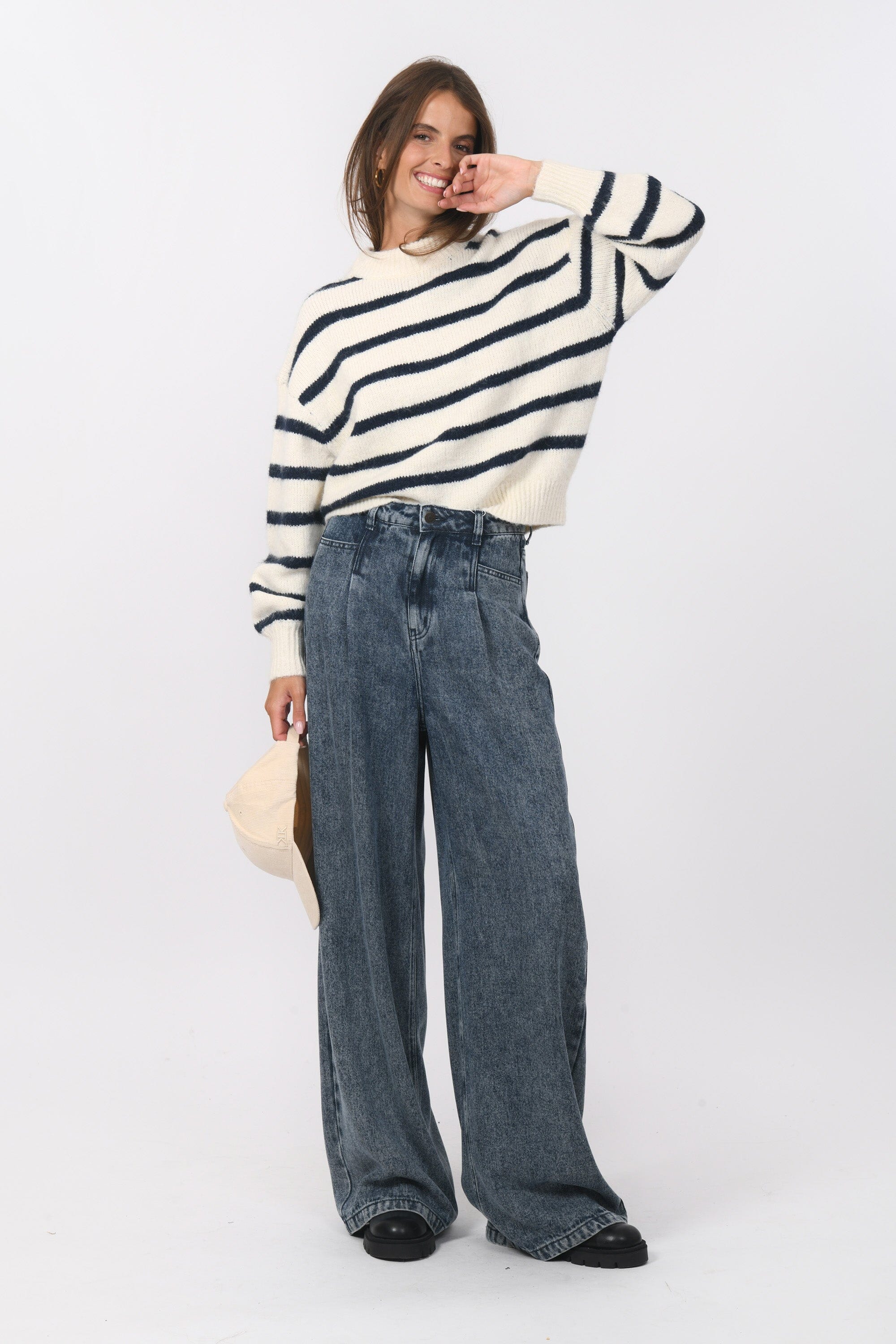 PULL MARINIERE - BIANCA - ECRU PULL NEW KOOKAI Mode Kookai