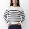 PULL MARINIERE - CAREN - ECRU/MARINE PULL NEW KOOKAI Mode Kookai