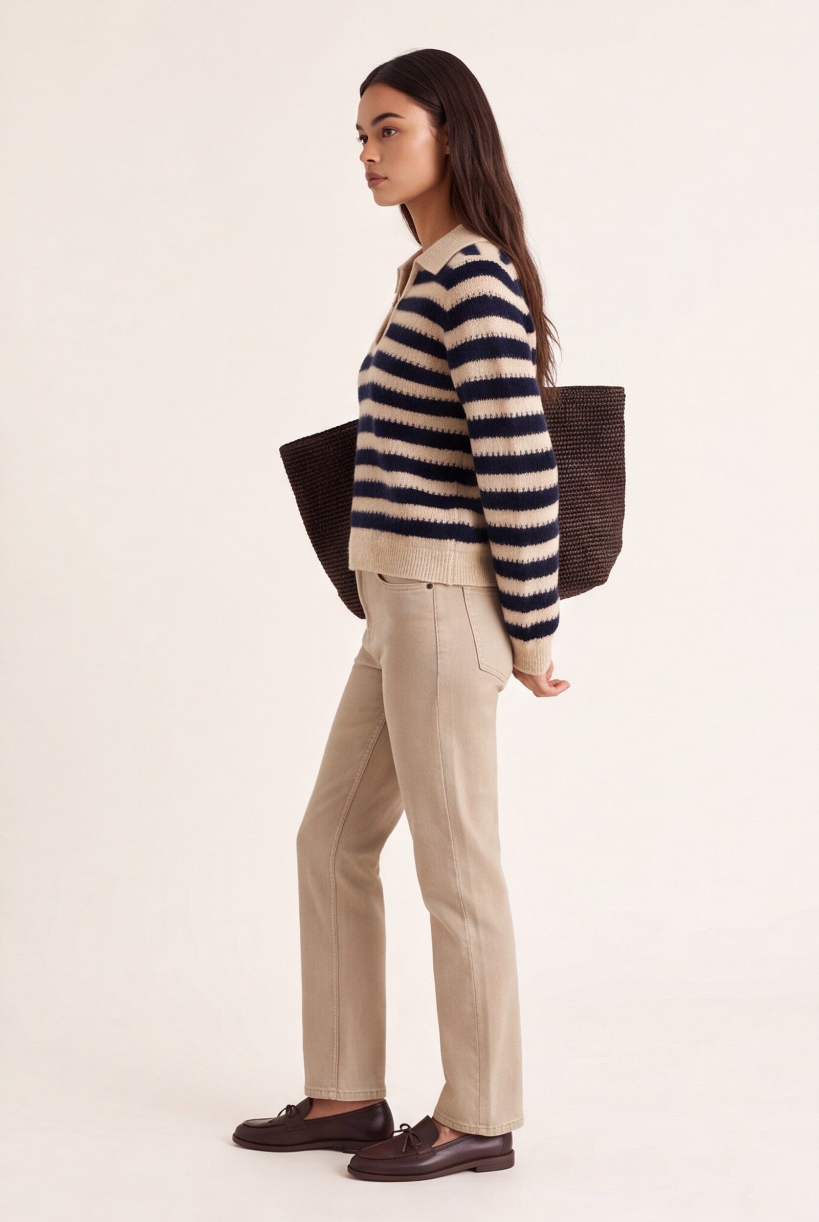 PULL MARINIERE - DIMA - BEIGE/NAVY PULL NEW KOOKAI Mode Kookai