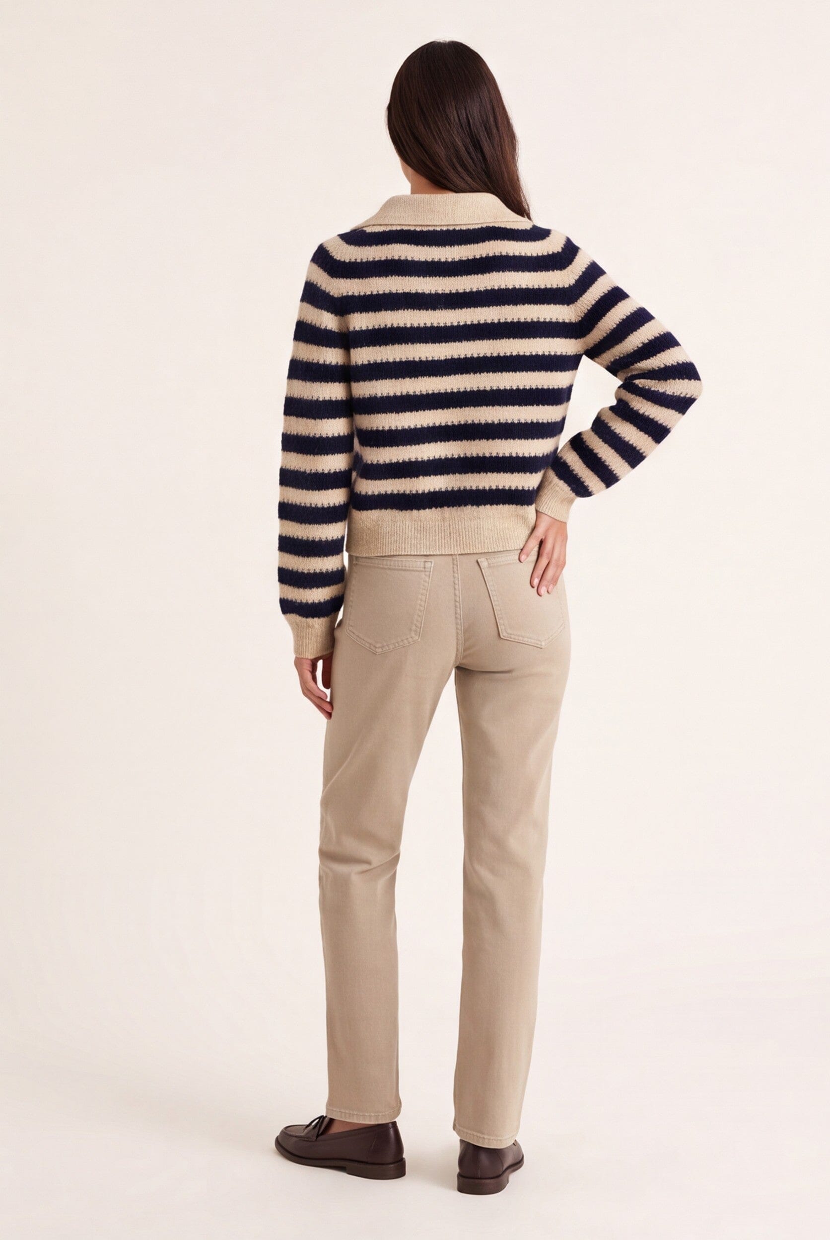 PULL MARINIERE - DIMA - BEIGE/NAVY PULL NEW KOOKAI Mode Kookai