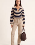 PULL MARINIERE - DIMA - BEIGE/NAVY PULL NEW KOOKAI Mode Kookai