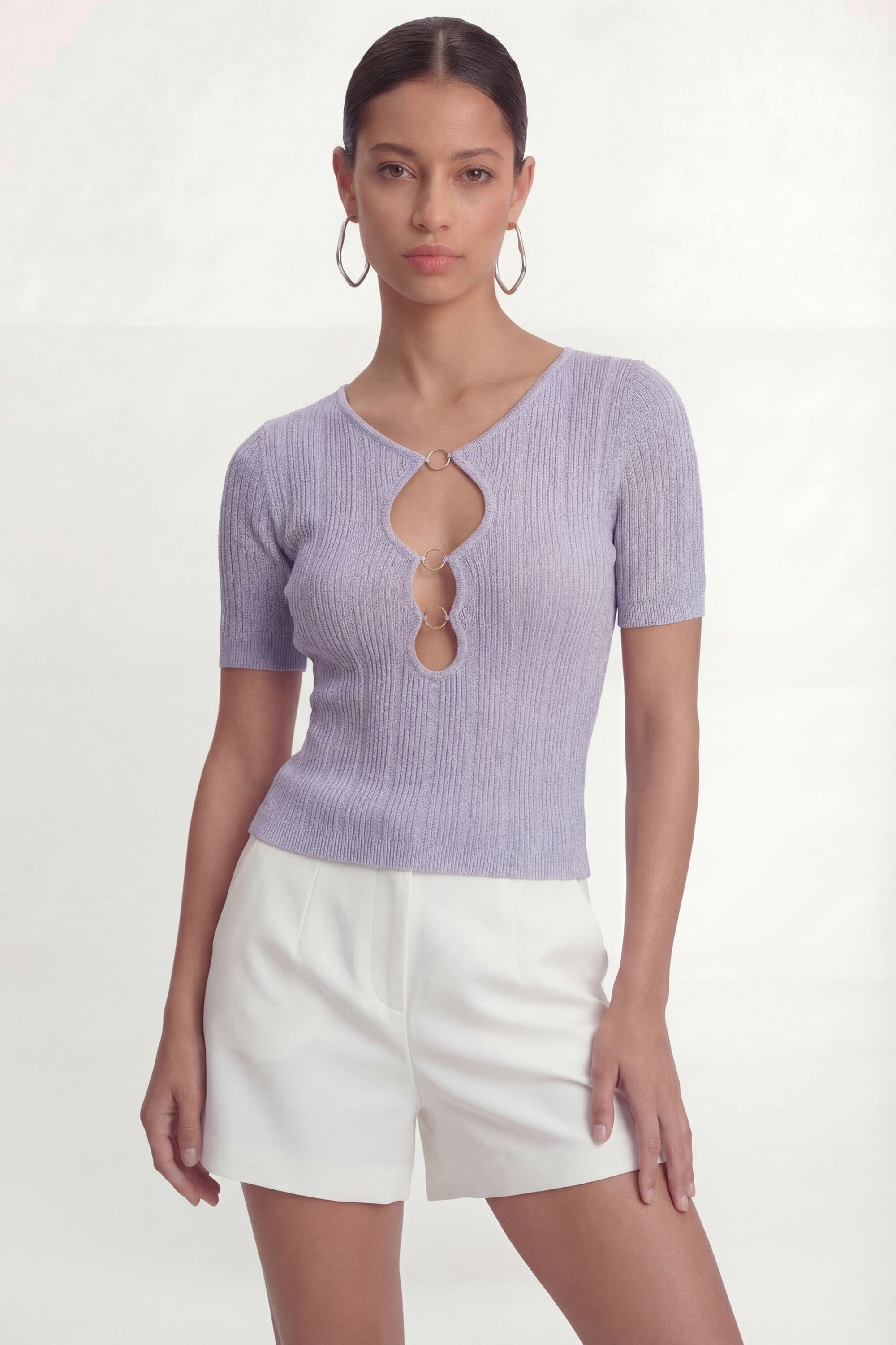 PULL MC - COLLINE - LILAS PULL NEW KOOKAI Mode Kookai