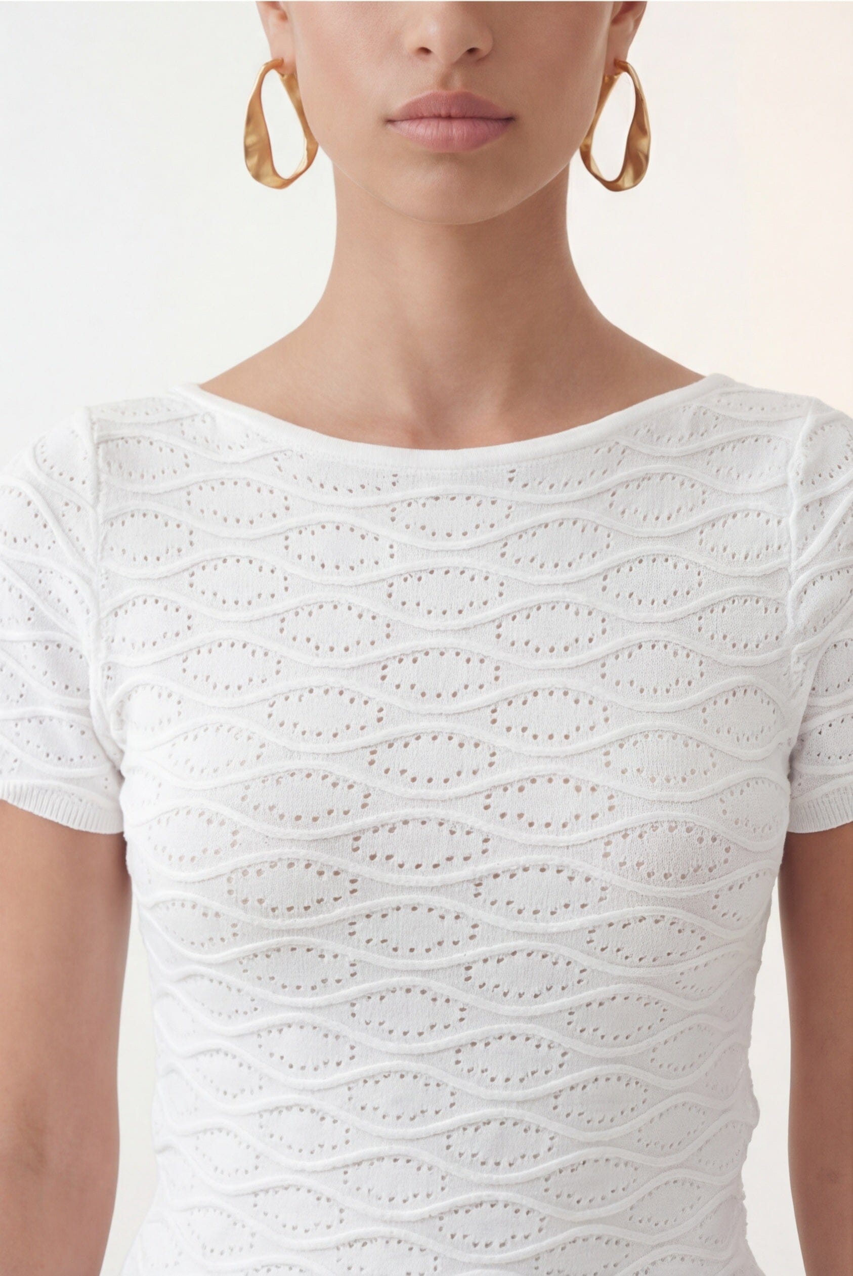 PULL MC - CYNTIA - BLANC PULL NEW KOOKAI Mode Kookai