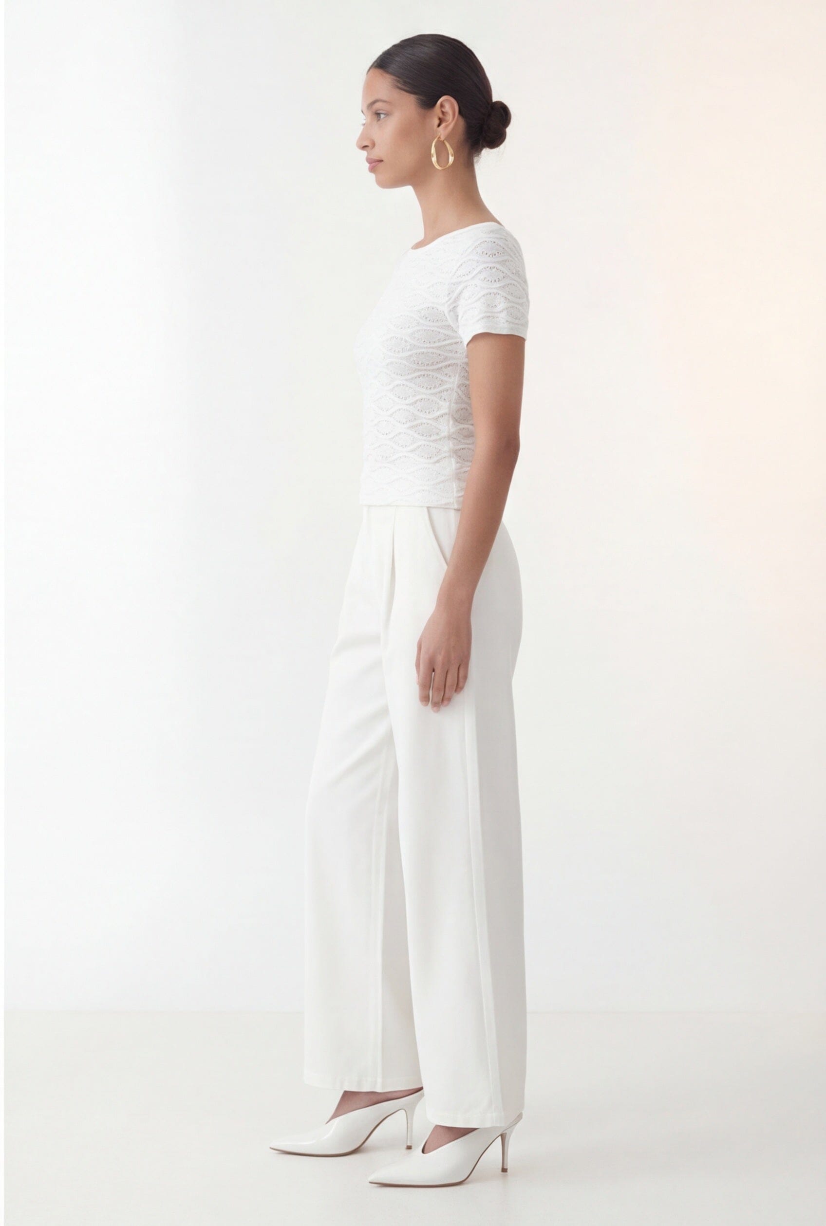 PULL MC - CYNTIA - BLANC PULL NEW KOOKAI Mode Kookai