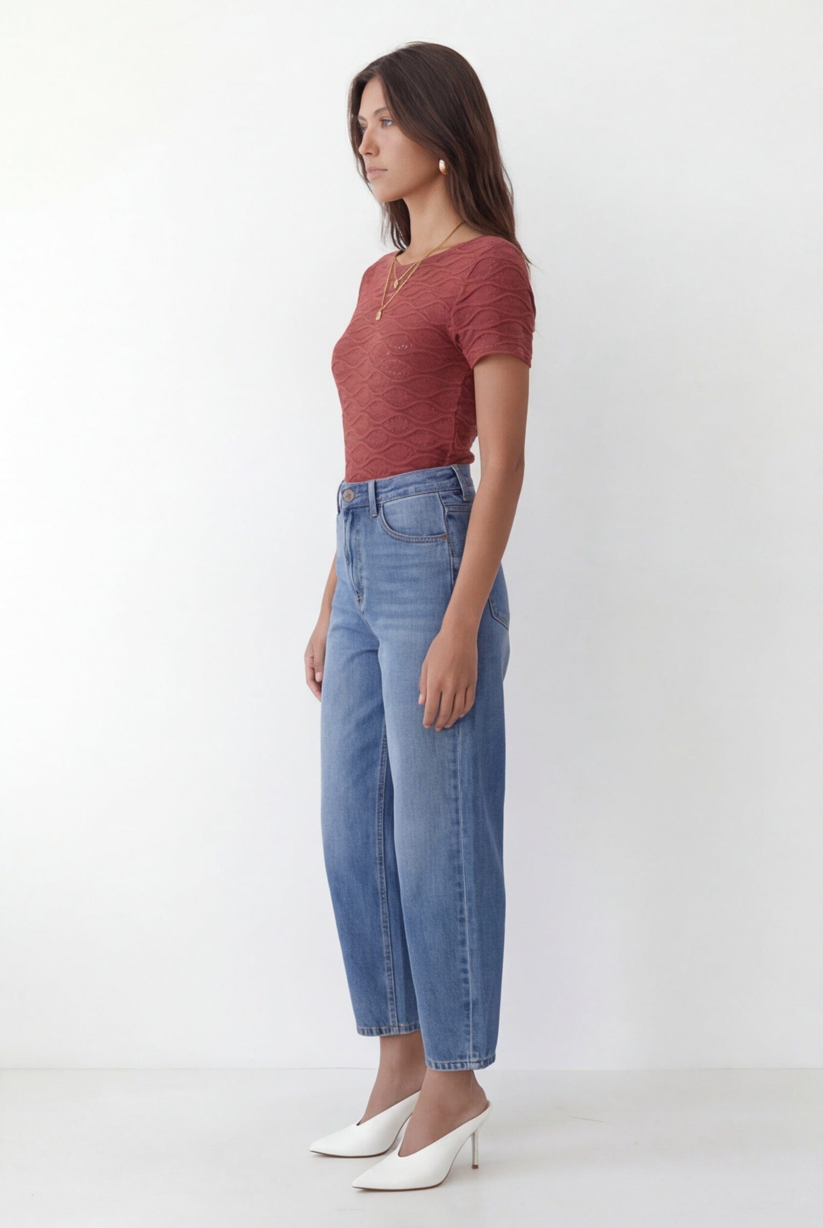 PULL MC - CYNTIA - TERRACOTTA PULL NEW KOOKAI Mode Kookai