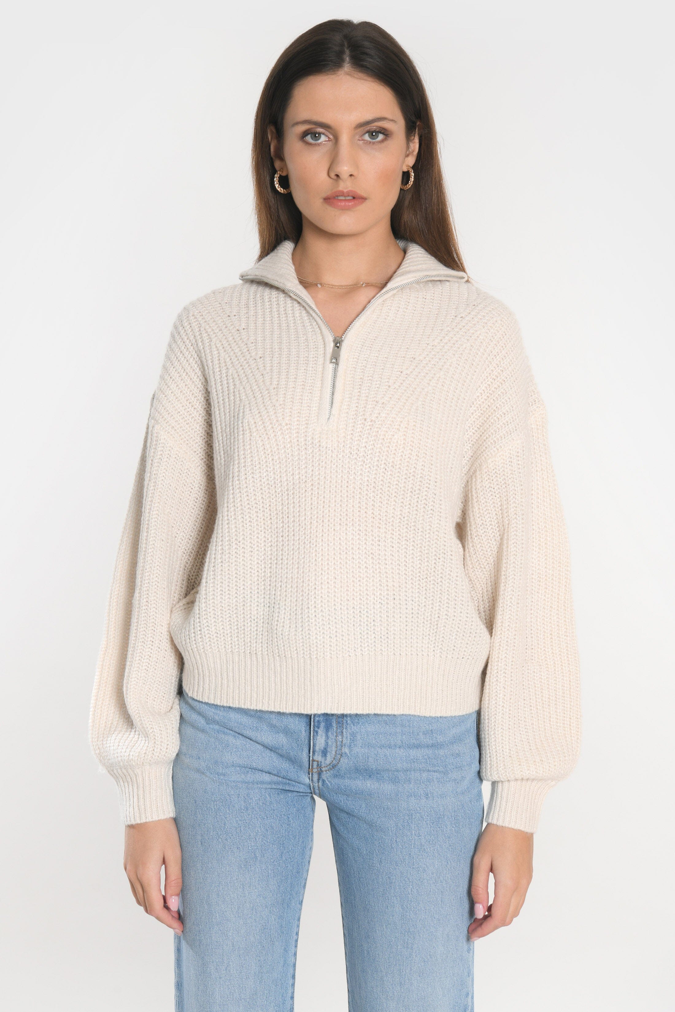 PULL MINA CAMIONEUR ECRU PULL KOOKAI Mode Kookai