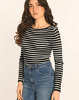 PULL - NAVY/ÉCRU - ALIDA PULL KOOKAI Mode Kookai