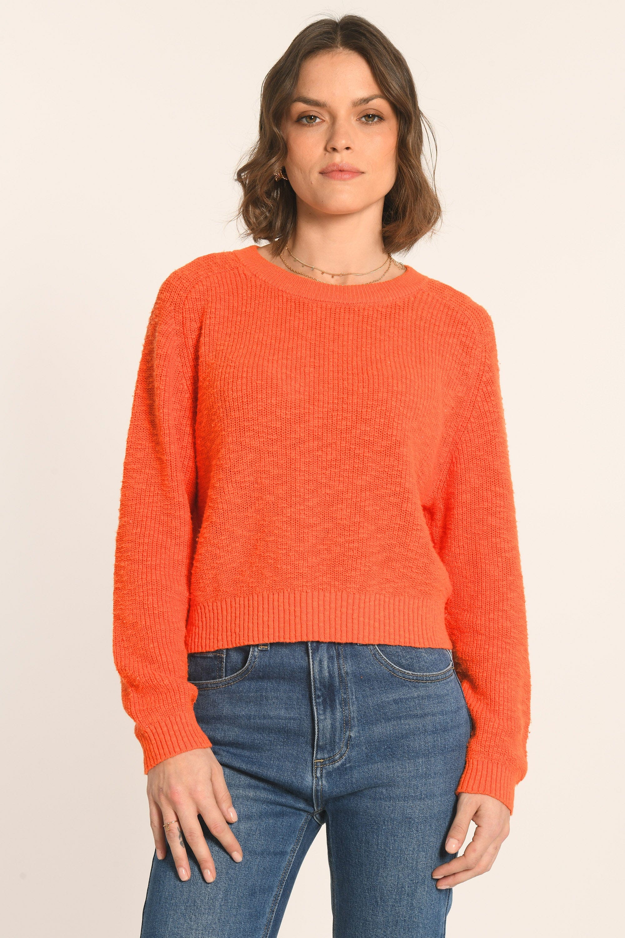 PULL - ORANGE - AUDREY PULL KOOKAI Mode Kookai