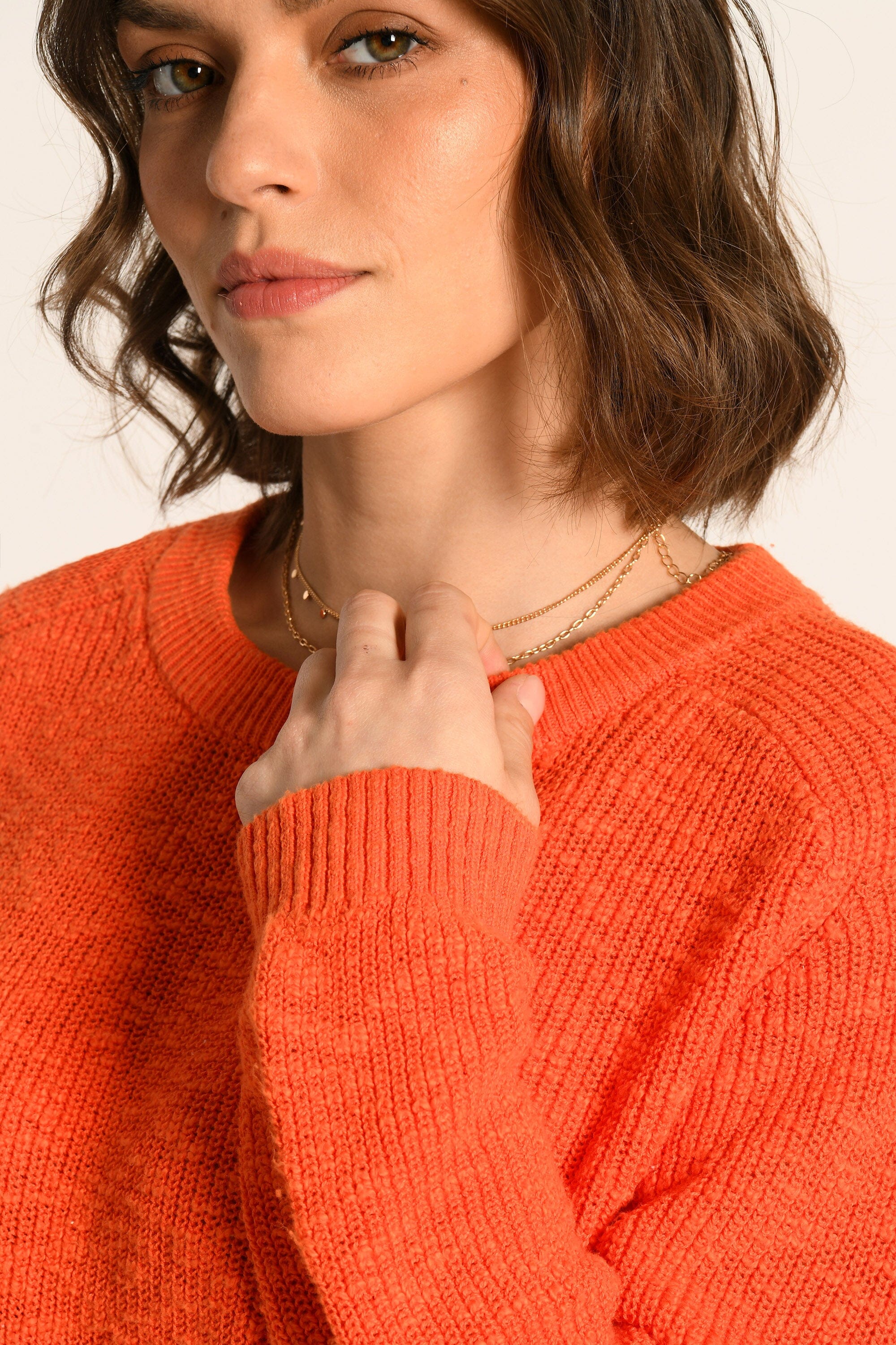PULL - ORANGE - AUDREY PULL KOOKAI Mode Kookai