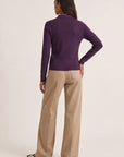 PULL POLO - D-CRISTINA - AUBERGINE PULL NEW KOOKAI Mode Kookai