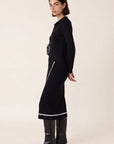 PULL POLO - D-CRISTINA - NOIR PULL NEW KOOKAI Mode Kookai