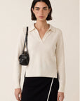 PULL POLO - DOROTHEE - ECRU PULL NEW KOOKAI Mode Kookai