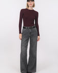 PULL RAS DE COU - B-OLYMPE - BORDEAUX PULL NEW KOOKAI Mode Kookai