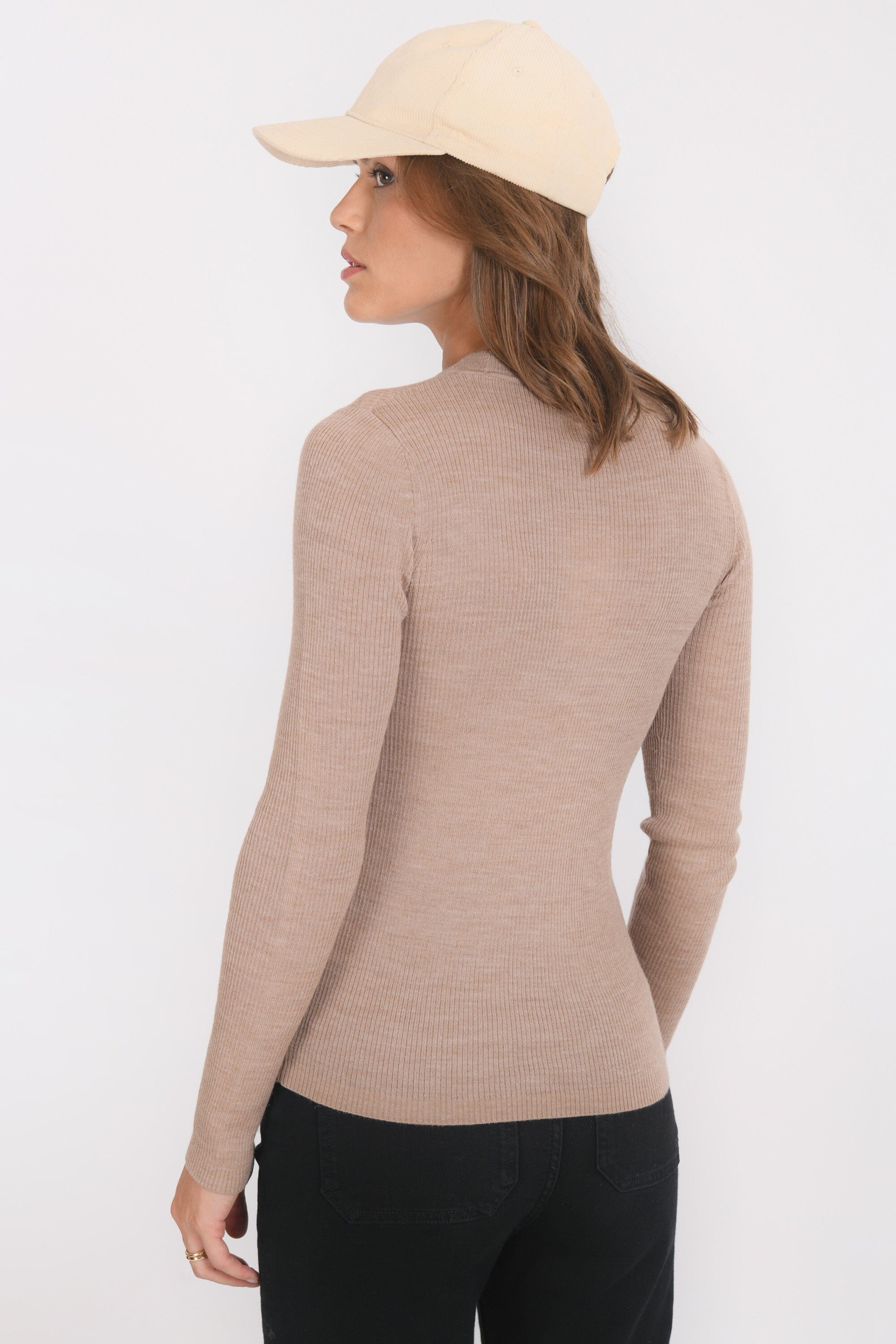 PULL RAS DE COU - B-OLYMPE - CAMEL PULL NEW KOOKAI Mode Kookai