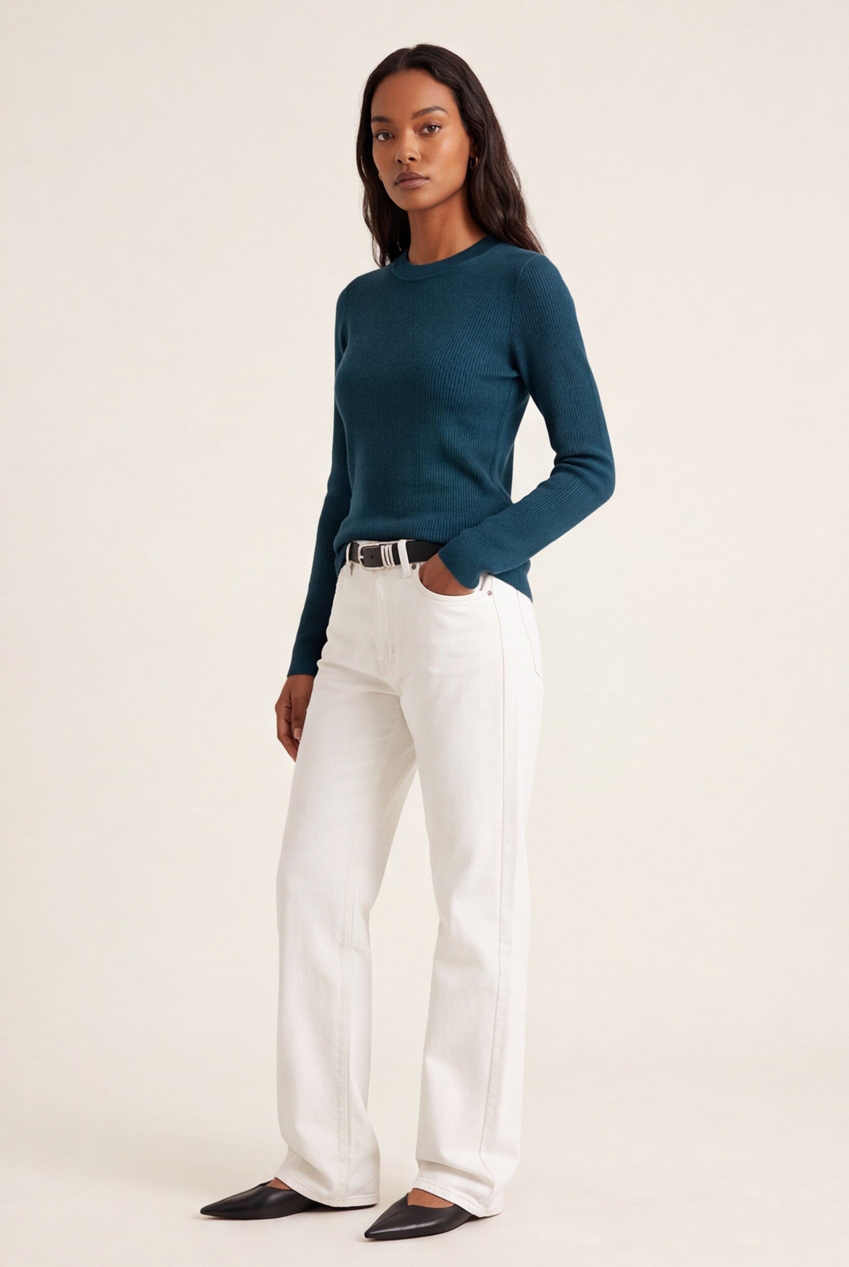 PULL RAS DE COU - B-OLYMPE - FORET PULL NEW KOOKAI Mode Kookai