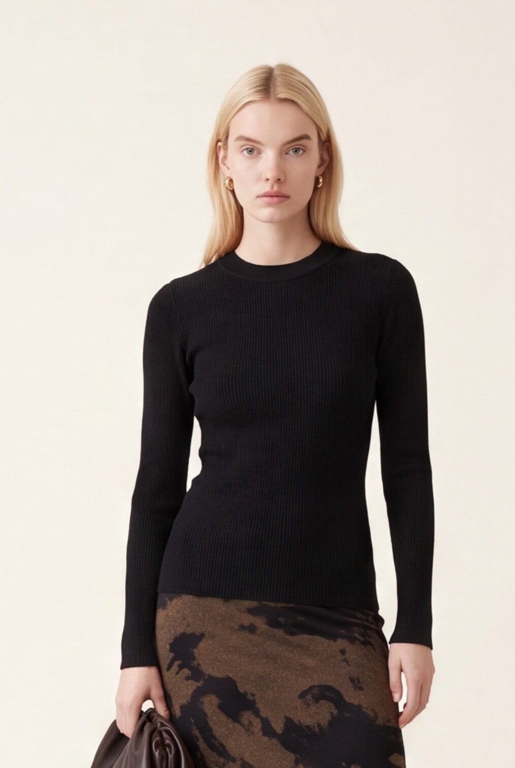 PULL RAS DE COU - B-OLYMPE - NOIR PULL NEW KOOKAI Mode Kookai