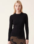 PULL RAS DE COU - B-OLYMPE - NOIR PULL NEW KOOKAI Mode Kookai