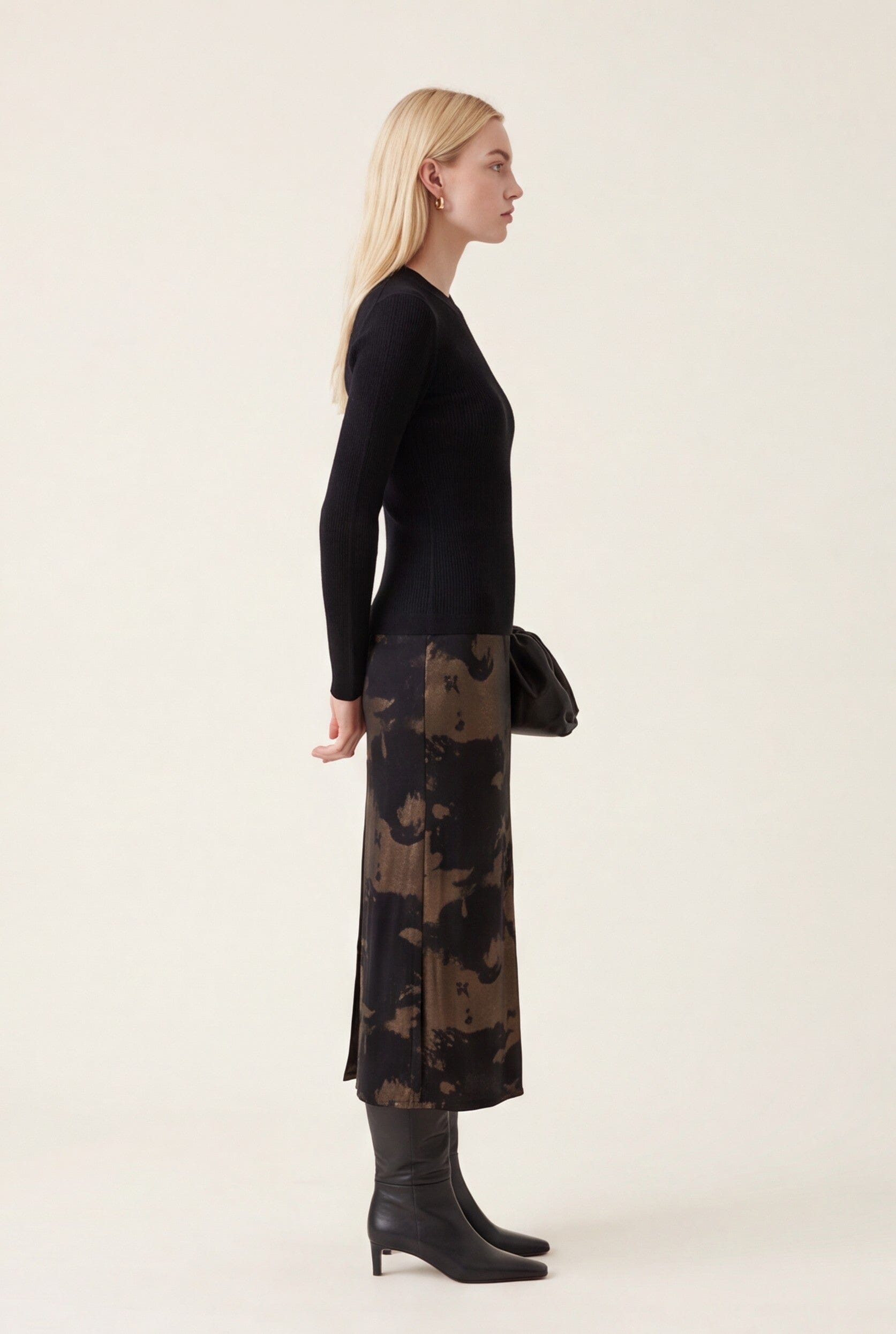 PULL RAS DE COU - B-OLYMPE - NOIR PULL NEW KOOKAI Mode Kookai
