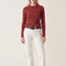 PULL RAS DE COU RAYE - OLYMPE - BLUSH PULL NEW KOOKAI Mode Kookai