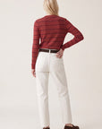 PULL RAS DE COU RAYE - OLYMPE - BLUSH PULL NEW KOOKAI Mode Kookai