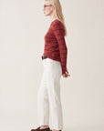 PULL RAS DE COU RAYE - OLYMPE - BLUSH PULL NEW KOOKAI Mode Kookai